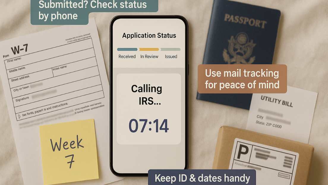 ITIN application status