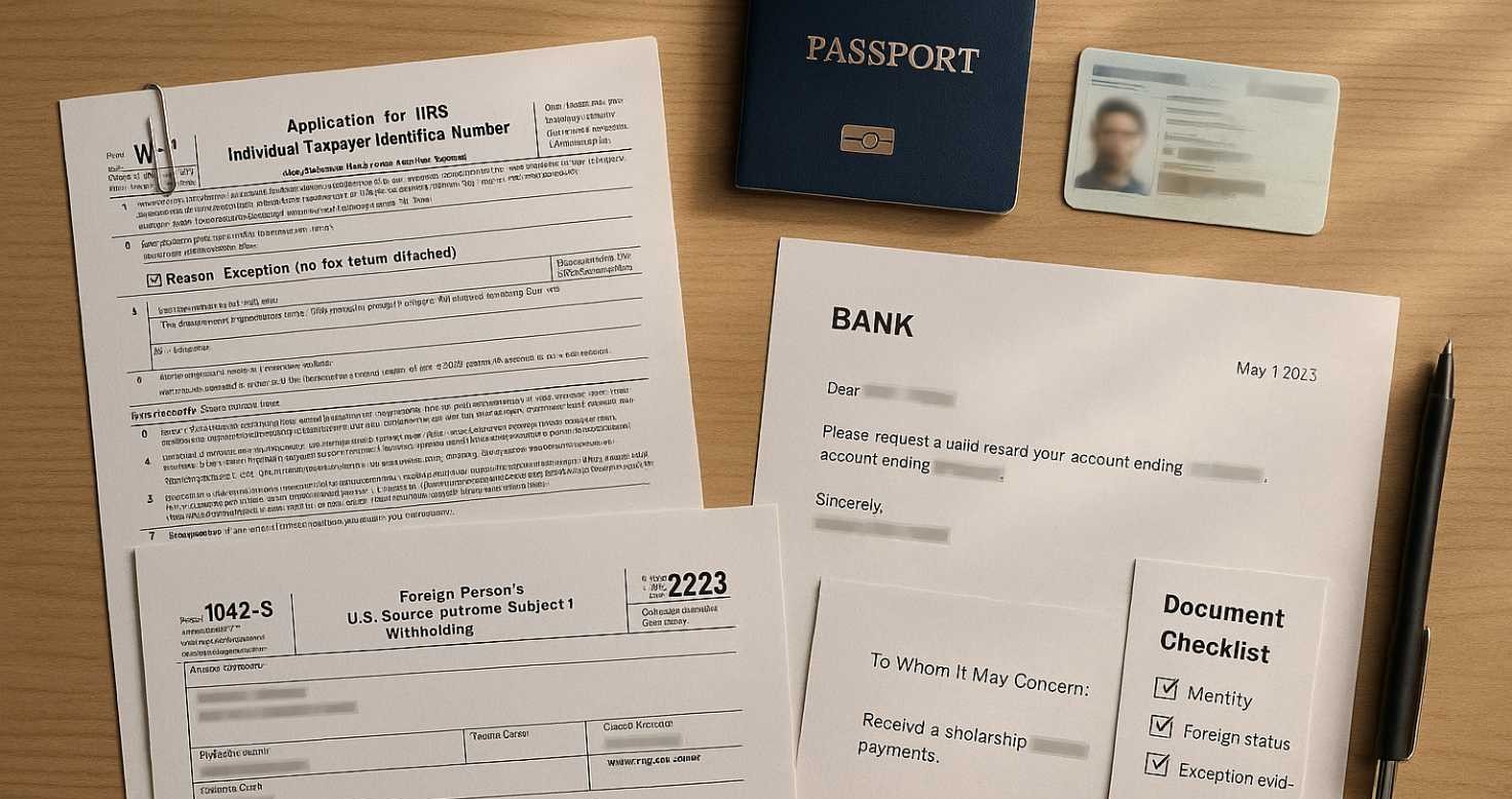ITIN application without a tax return