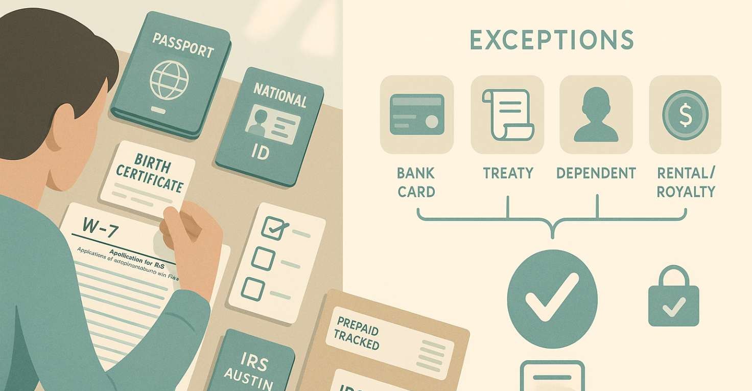 ITIN without tax return
